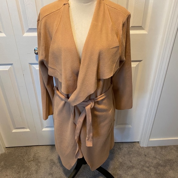 Women’s size L open cardigan with tie - Picture 6 of 8